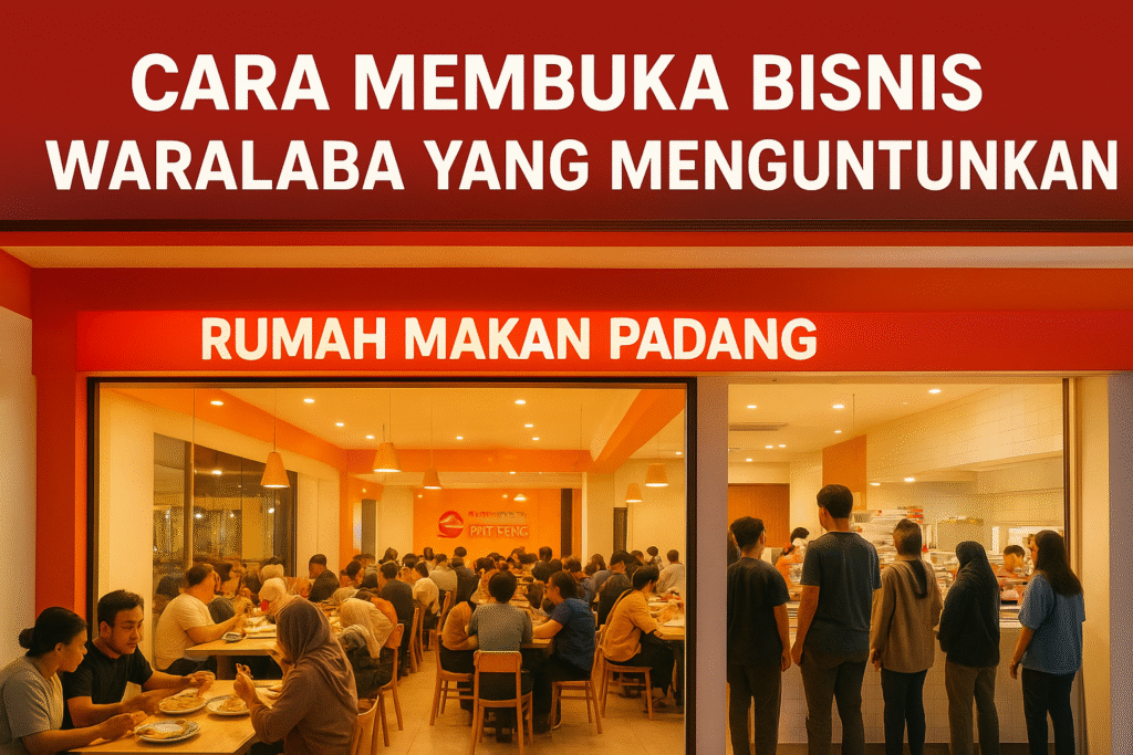 Cara membuka bisnis waralaba yang menguntungkan