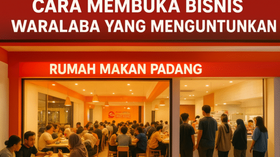 Cara membuka bisnis waralaba yang menguntungkan