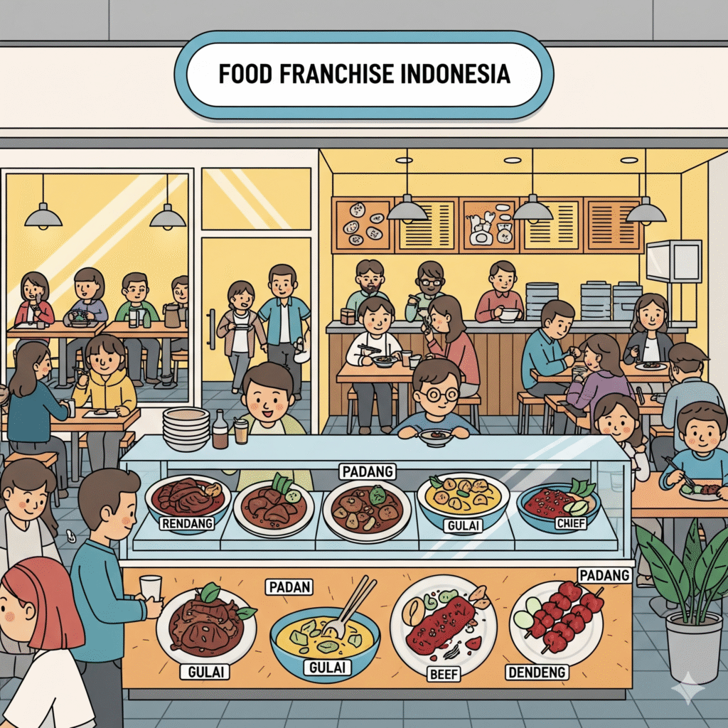 Food Franchise Indonesia Rindu Minang