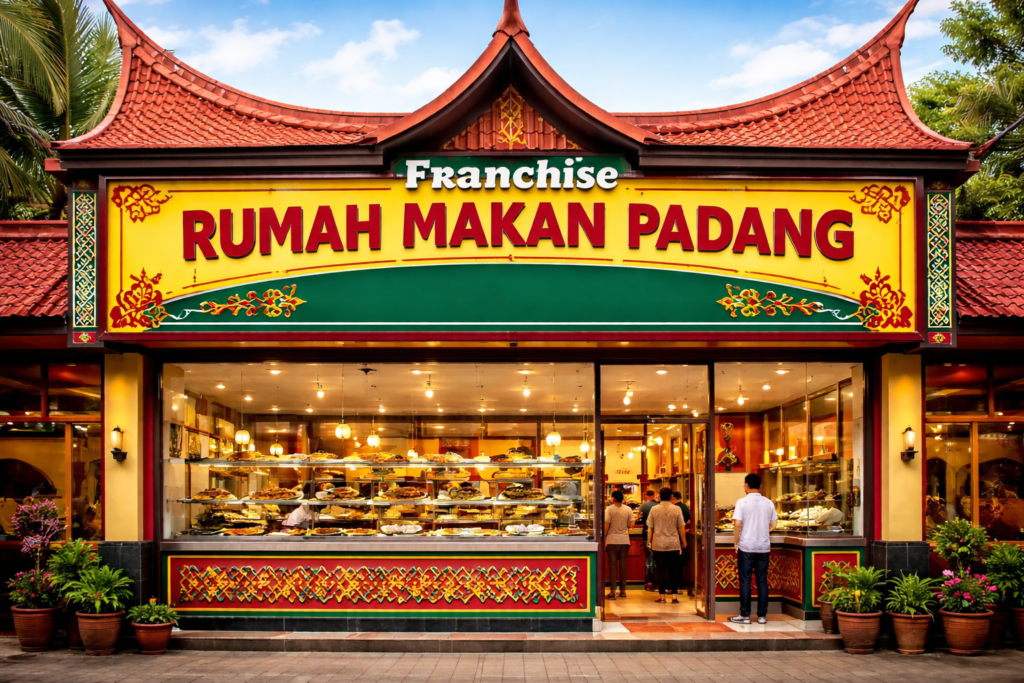 franchise rumah makan padang pagi sore
