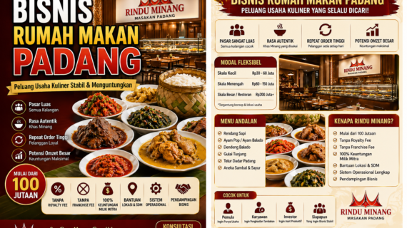 Bisnis Rumah Makan Padang Terlaris