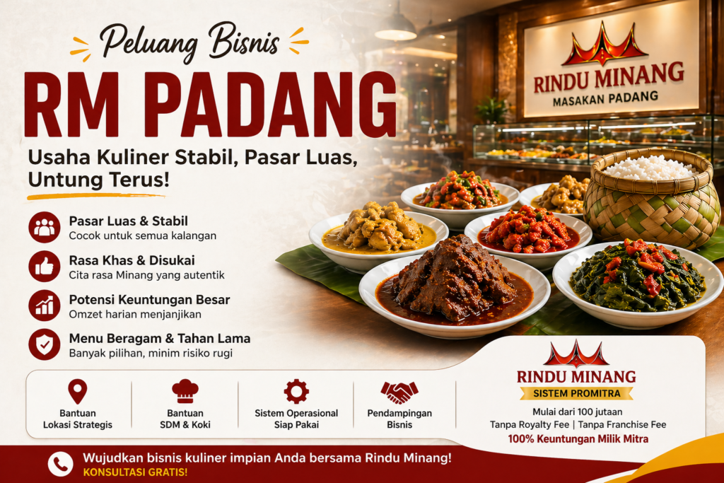 Peluang Bisnis RM Padang Terlaris
